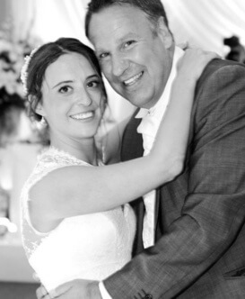 Paul Merson with his current wife Kate Merson